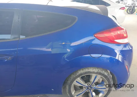 2012 Hyundai Veloster Base W/Gray из США, поврежденный, VIN KMHTC6AD0CU034683